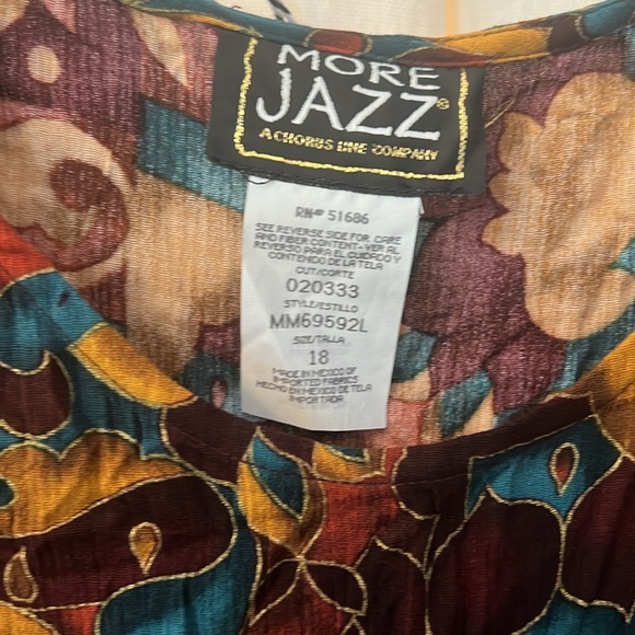 Beautiful Deep Hues Maxi Dress - Picture 2 of 6